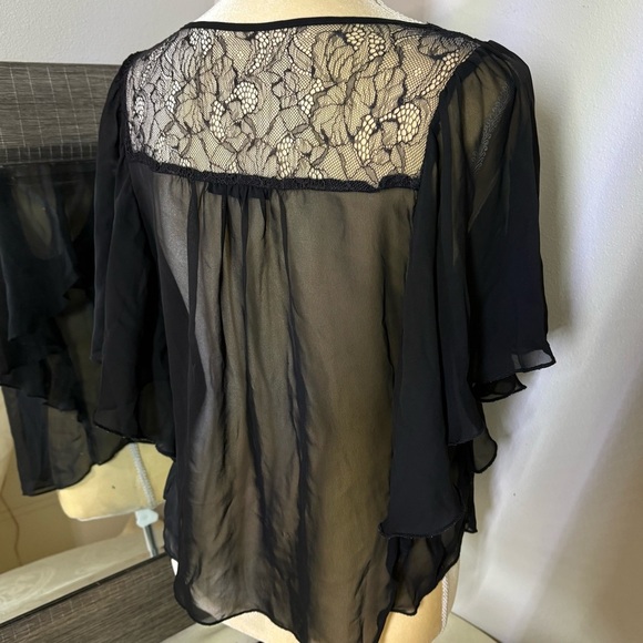 Forever 21 Black Lace Top - Picture 8 of 16